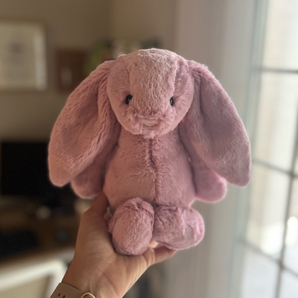 Jellycat Medium Bashful Tulip Pink Bunny 🌸 - Picture 4 of 7